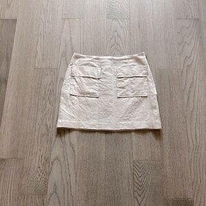 Club Mónaco Linen Skirt